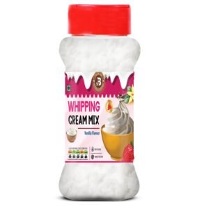 Brew Lab Whipping Cream Mix - Vanilla Flavor | For cake, Pastry | Topping (100 g, Vanilla)