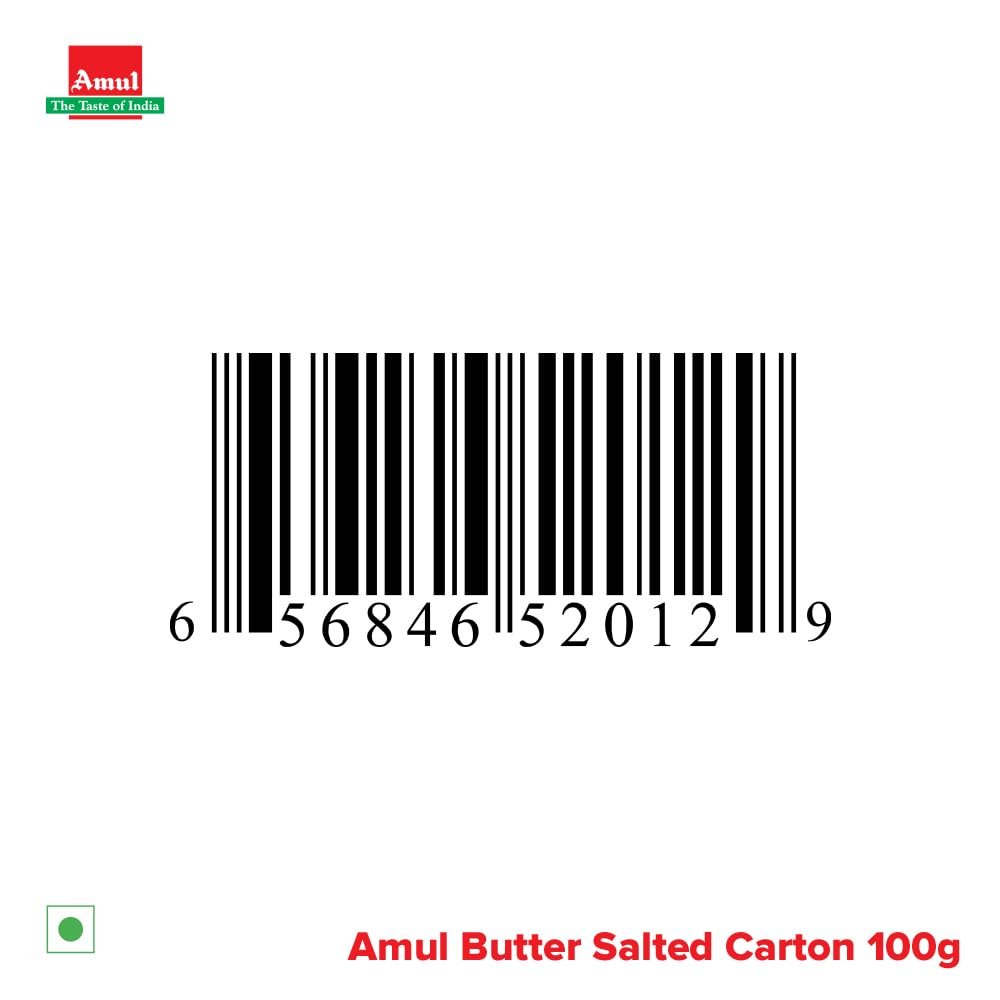 Amul Table Butter Salted 100 Gm. - Image 2