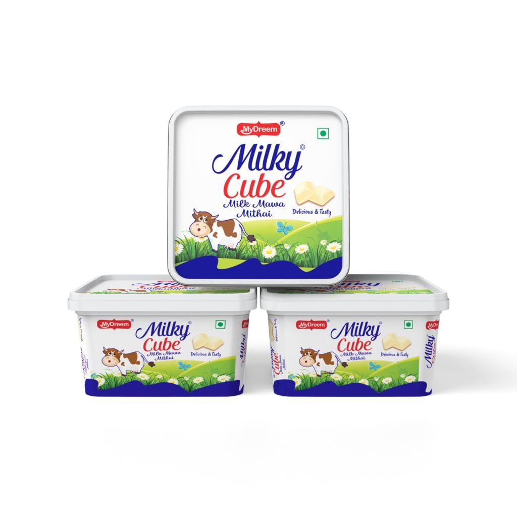 My Dreem Milky Cube Bar – 35 Pieces | Creamy Milk-Based Sweet Snack | Rich & Tasty Milk Bar for Kids & Adults - Image 3