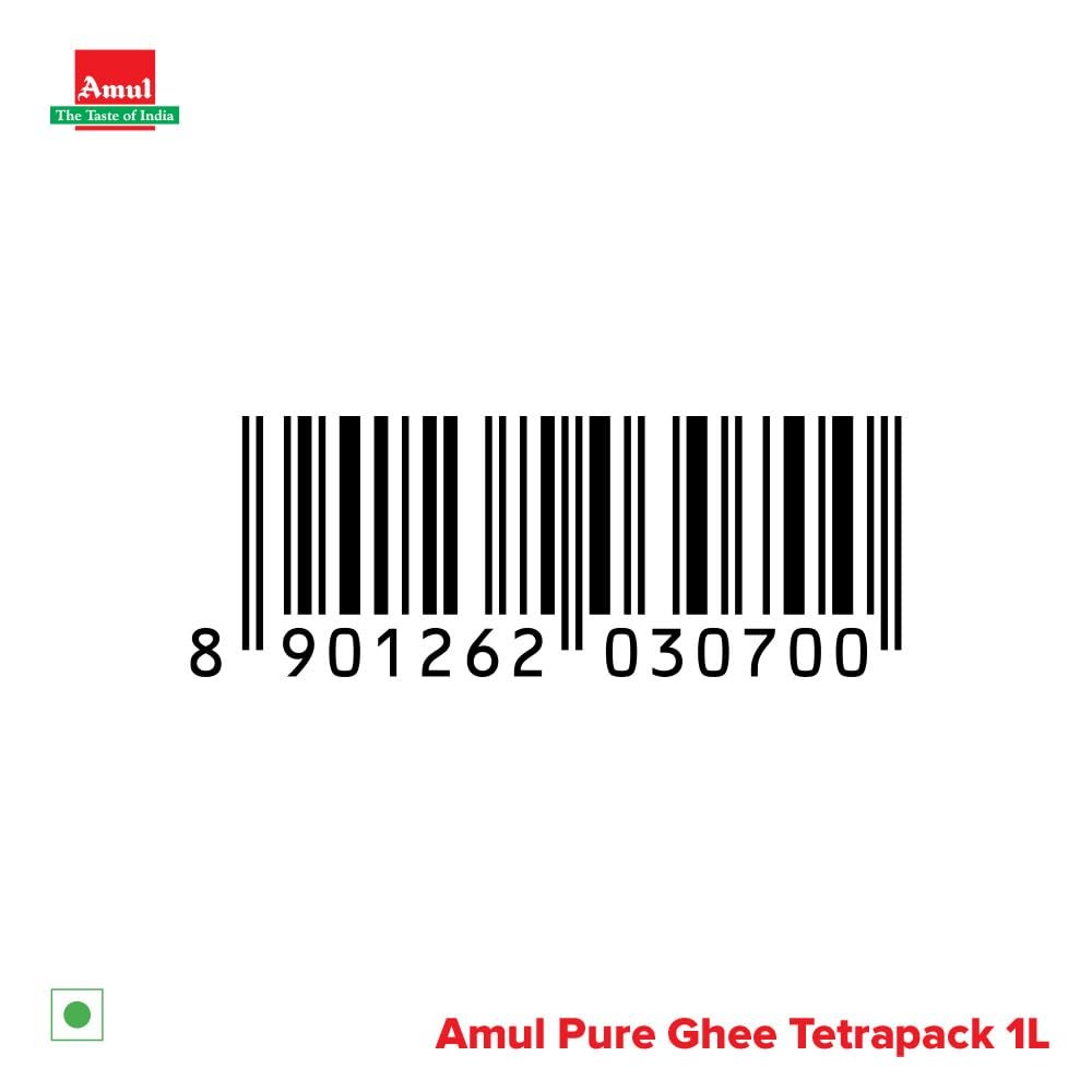 Amul Pure Ghee, 1 Liter Carton - Image 4