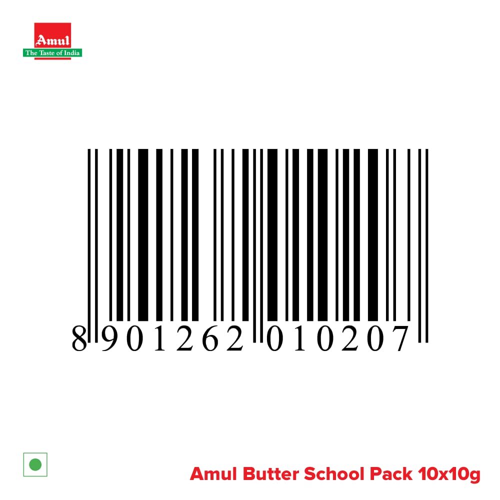 Amul School Pack Salted Butter Pasteurised, 100 Gm - Image 7