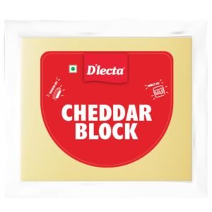 D'lecta Natural Cheddar Cheese - 200 g