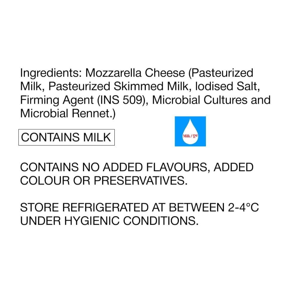 Dlecta Shredded Mozzarella 140 gm Pack - Image 2