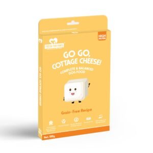 Fresh For Paws 100% Natural And Human Grade Go, Go, Cottage Cheese Fresh Wet Dog Food Ready To Eat | Complete And Balanced Meals For Dogs With Healthy Fats And High Protein | All Breed | 100 Gram Pack Of 2