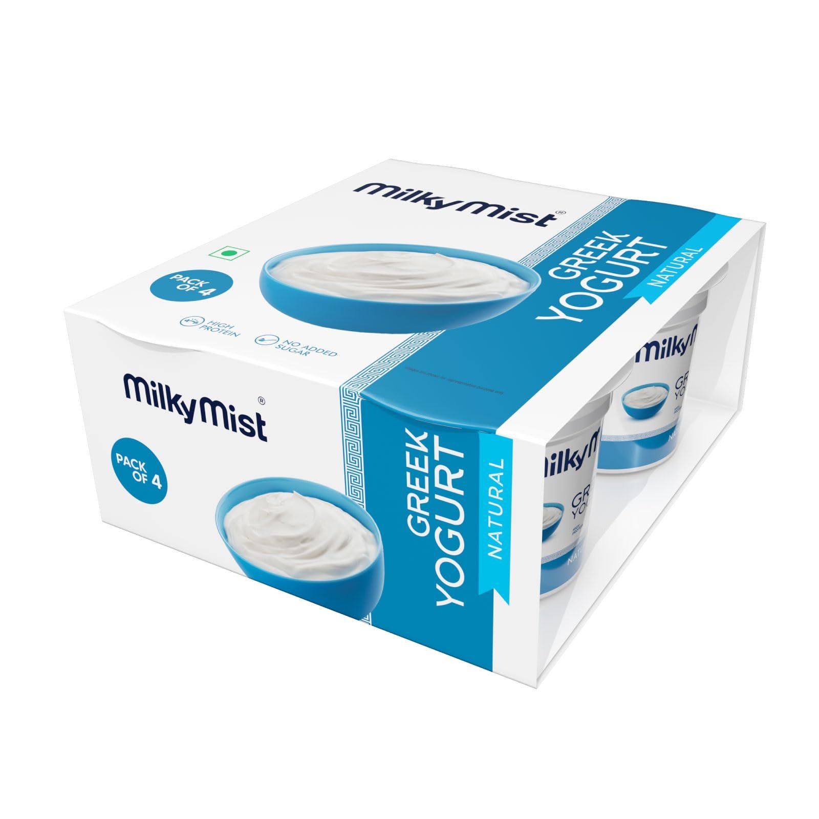 Milky mist greek yoghurt, 100 gm (pack of 4) - Image 2
