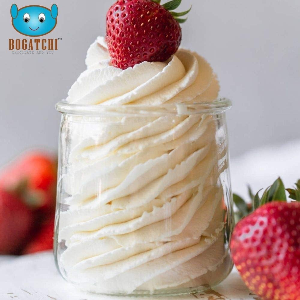 BOGATCHI Whipping Cream Powder, Tasty | Non GMO | Gluten Free, Whipping Cream for Cakes, Muffins, Cup Cakes, Tarts, Coffee, 180g , Free Measuring Spoon - Image 8