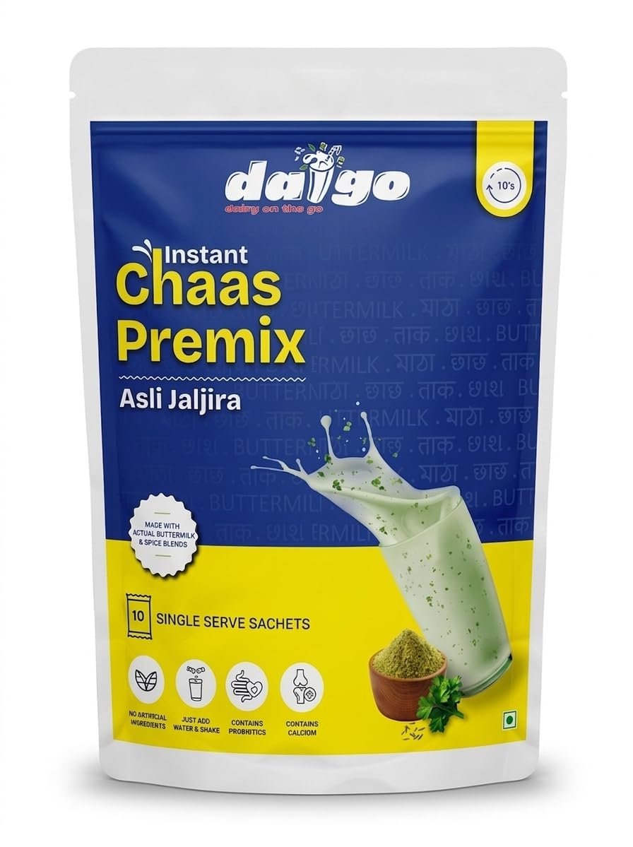 Instant Buttermilk Premix Masala and Jaljira Flavour | Pack of 10x2-260g - Image 2