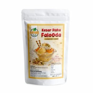 NATURE treat Kesar Pista Faluda | Saffron Creamy Smooth Pistachio | For Chilled Milk-Based Treats | Homemade Dessert And Milk Drinks (100gm)