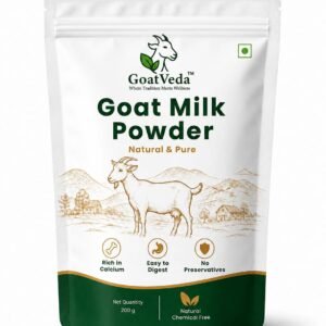 GoatVeda Goat Milk Powder | Pure Goat Milk Powder | Nutrient-Rich & Easy to Digest (200GM)