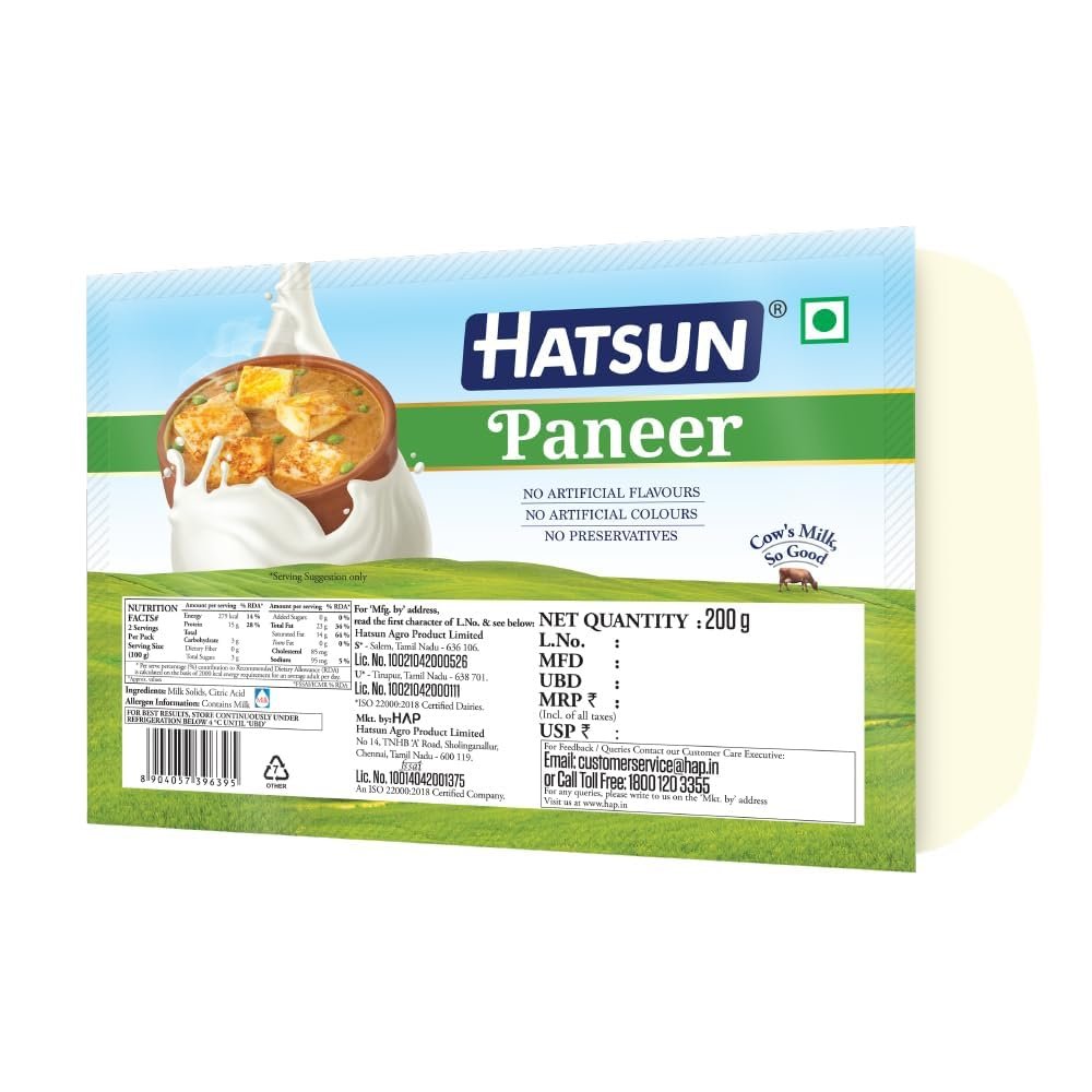 Hatsun Paneer 200 g