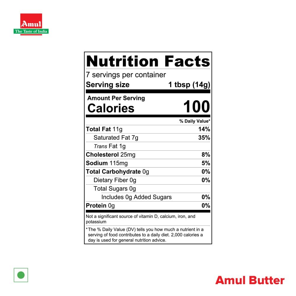 Amul Table Butter Salted 100 Gm. - Image 4