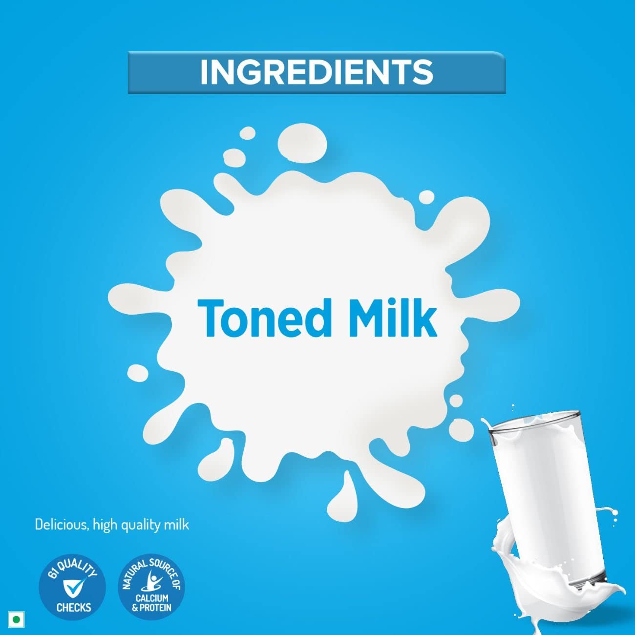 Nestlé a+ Toned Milk, Tetra Pack, 1Ltr. - Image 5