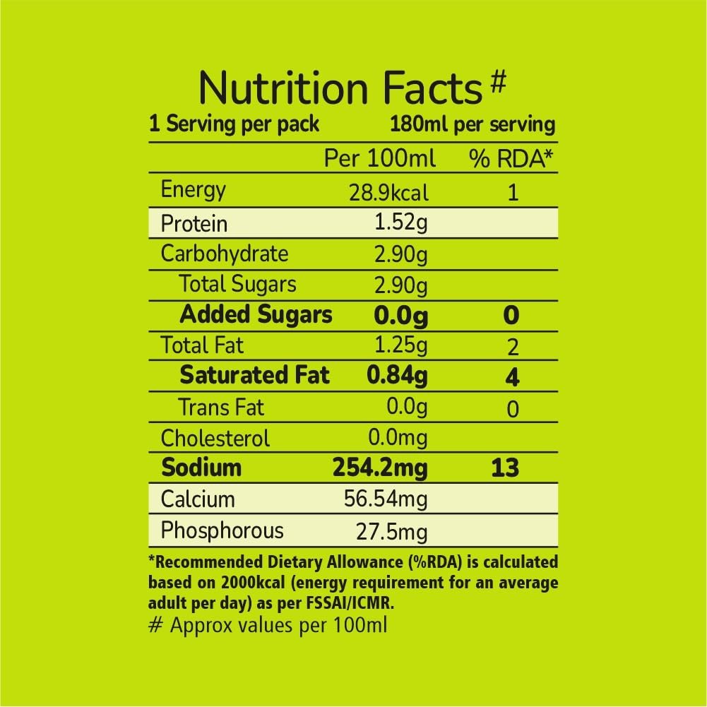 Akshayakalpa Organic Buttermilk Plain - Pack of 16 (200ml) - Image 7