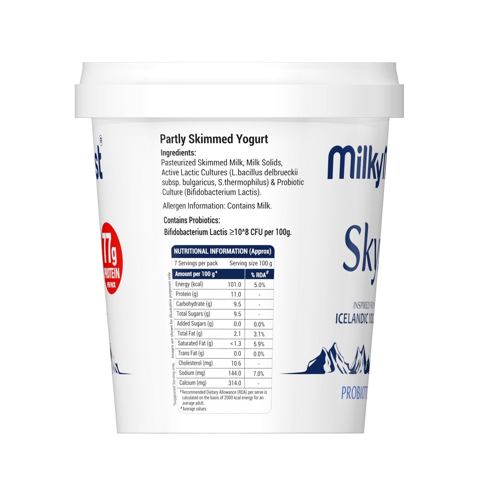 Milky Mist SKYR, 700gm - Image 2