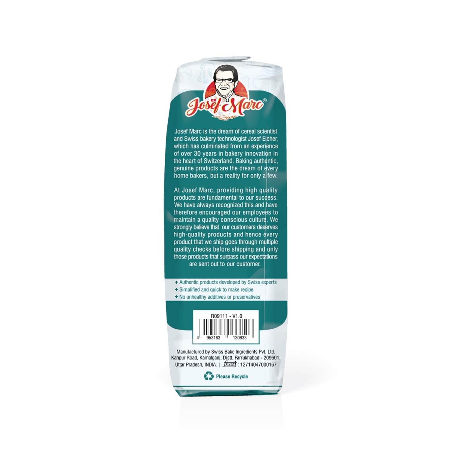 JOSEF MARC Non-Dairy Whipping Cream Powder, 1.5 LBS - Instant & Easy to Use, All-Natural Ingredients & Gelatin Free | Formulated in Switzerland. - Image 3