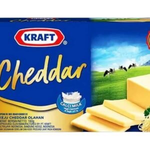 Krafts Processed Cheddar Cheese Block – Rich & Creamy Taste 250g (Imported)