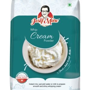 JOSEF MARC Non-Dairy Whipping Cream Powder, 1.5 LBS - Instant & Easy to Use, All-Natural Ingredients & Gelatin Free | Formulated in Switzerland.