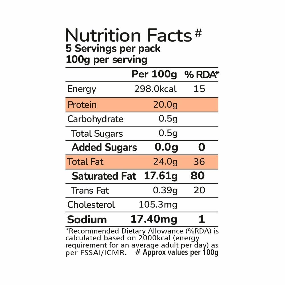 Akshayakalpa Organic -Handcradted Organic Malai Paneer,500Gm - Image 4