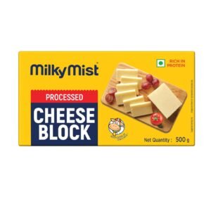 Milky Mist Processed Cheese Block, 500 g
