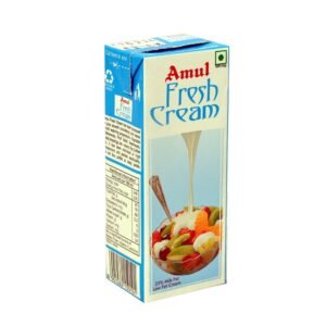 Amul Fresh Cream, 1Lt. - Inclusive Delivery & Service Charges