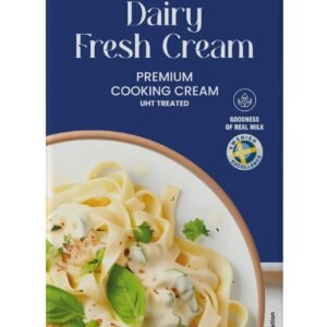 Dairy Fresh Cream - Premium Cooking Cream UHT Treated | Multipurpose for Gravies, Soups, Ice-Creams, Coffee| Cooking Solutions | 1000 ml