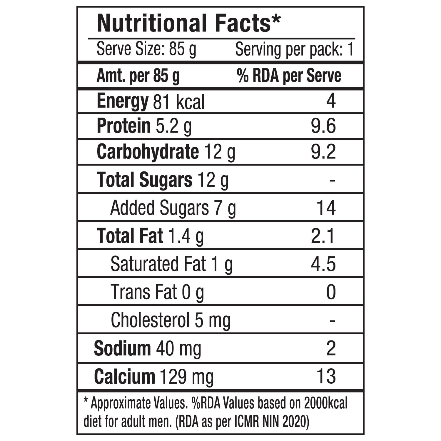 Epigamia Alphonso Mango Greek Yogurt, 85g | Real Fruits, Zero preservatives | Low Fat, high Protein - Image 2