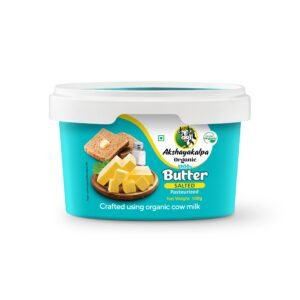 Akshayakalpa Organic -Organic Table Butter Salted 100 Gm-Tub