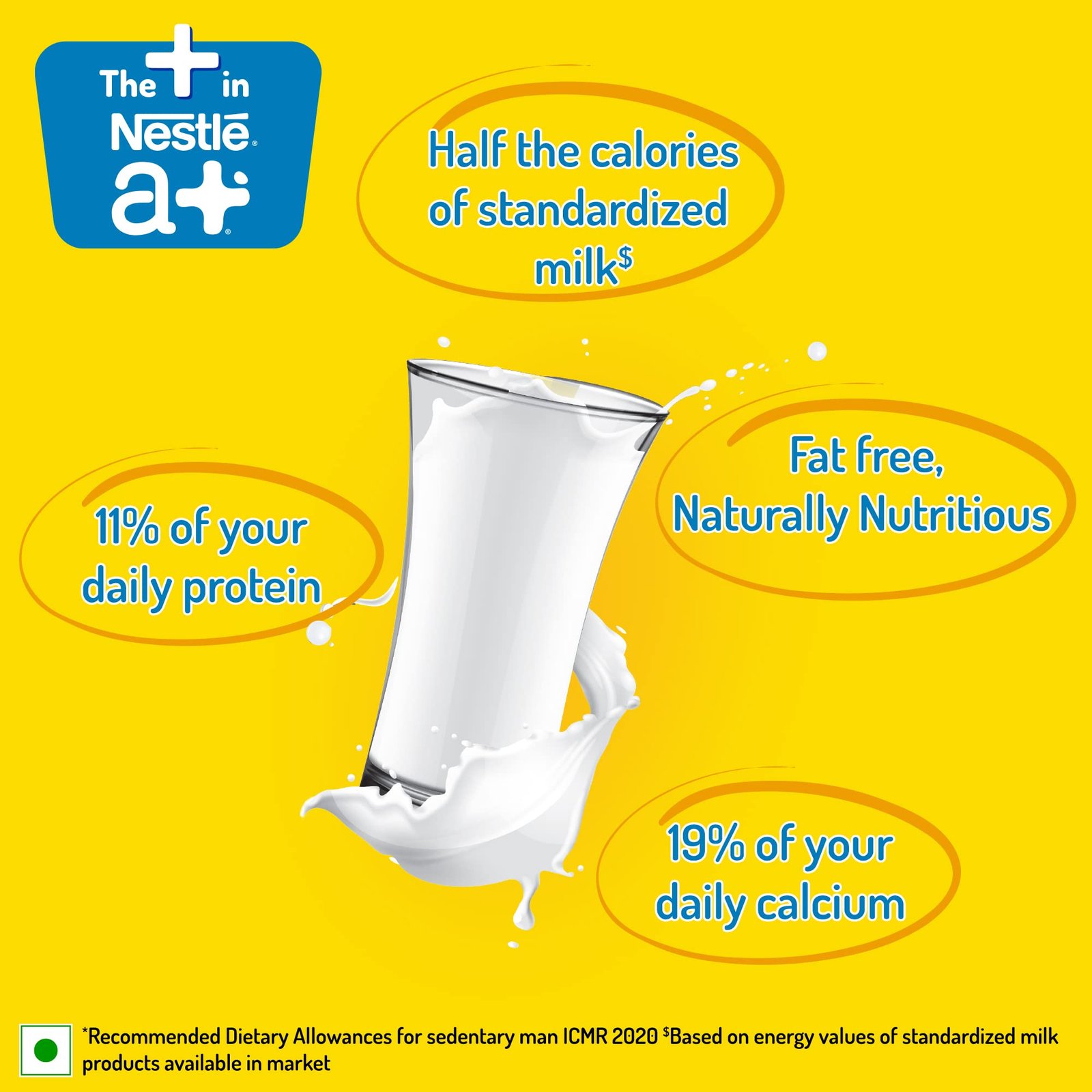 Nestlé a+ Slim Skimmed Milk, Tetra Pack, 1L - Image 5