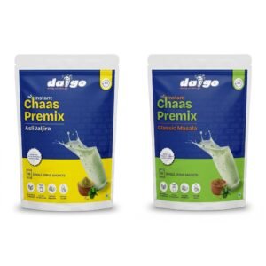 Instant Buttermilk Premix Masala and Jaljira Flavour | Pack of 10x2-260g