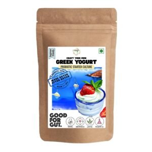 Alla's Posh Flavors Greek Yogurt Culture | Thick, Creamy, Nutrient Rich | 100% Veg | Make Protein Rich Greek Yogurt at Home Easily (Greek Yogurt)| Amazing Consistency from the FIRST BATCH ITSELF | Make BATCH-AFTER-BATCH | Lab Tested Cultures