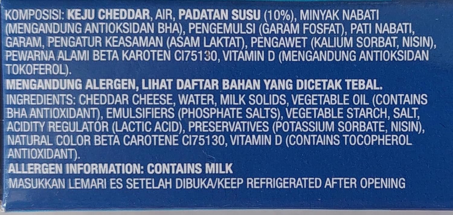 Krafts Processed Cheddar Cheese Block – Rich & Creamy Taste 250g (Imported) - Image 2