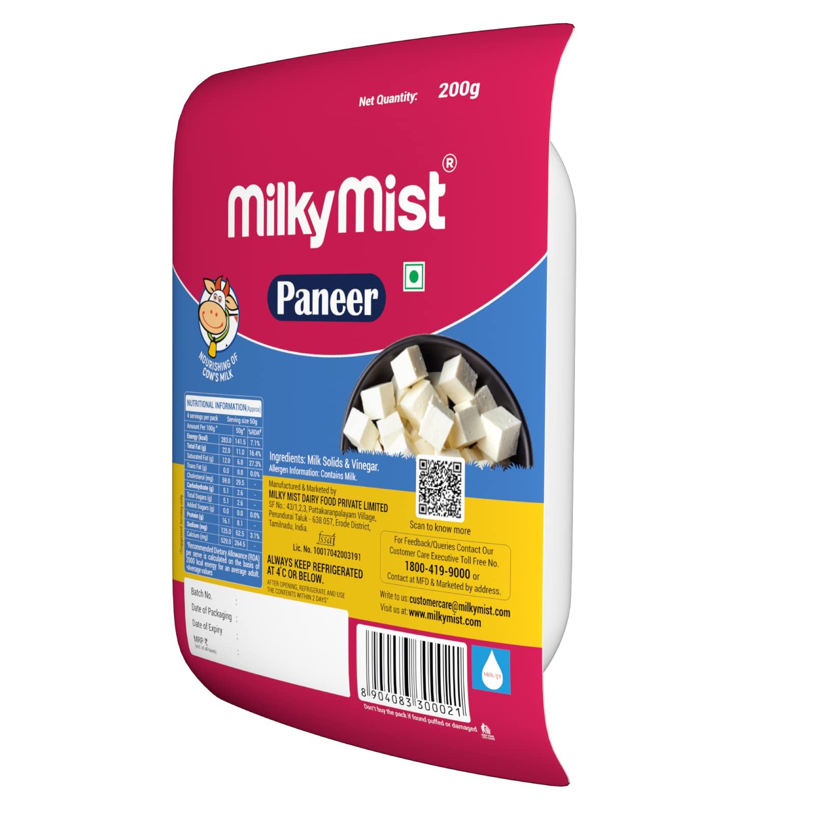 Milky Mist Paneer, 200 g - Image 2