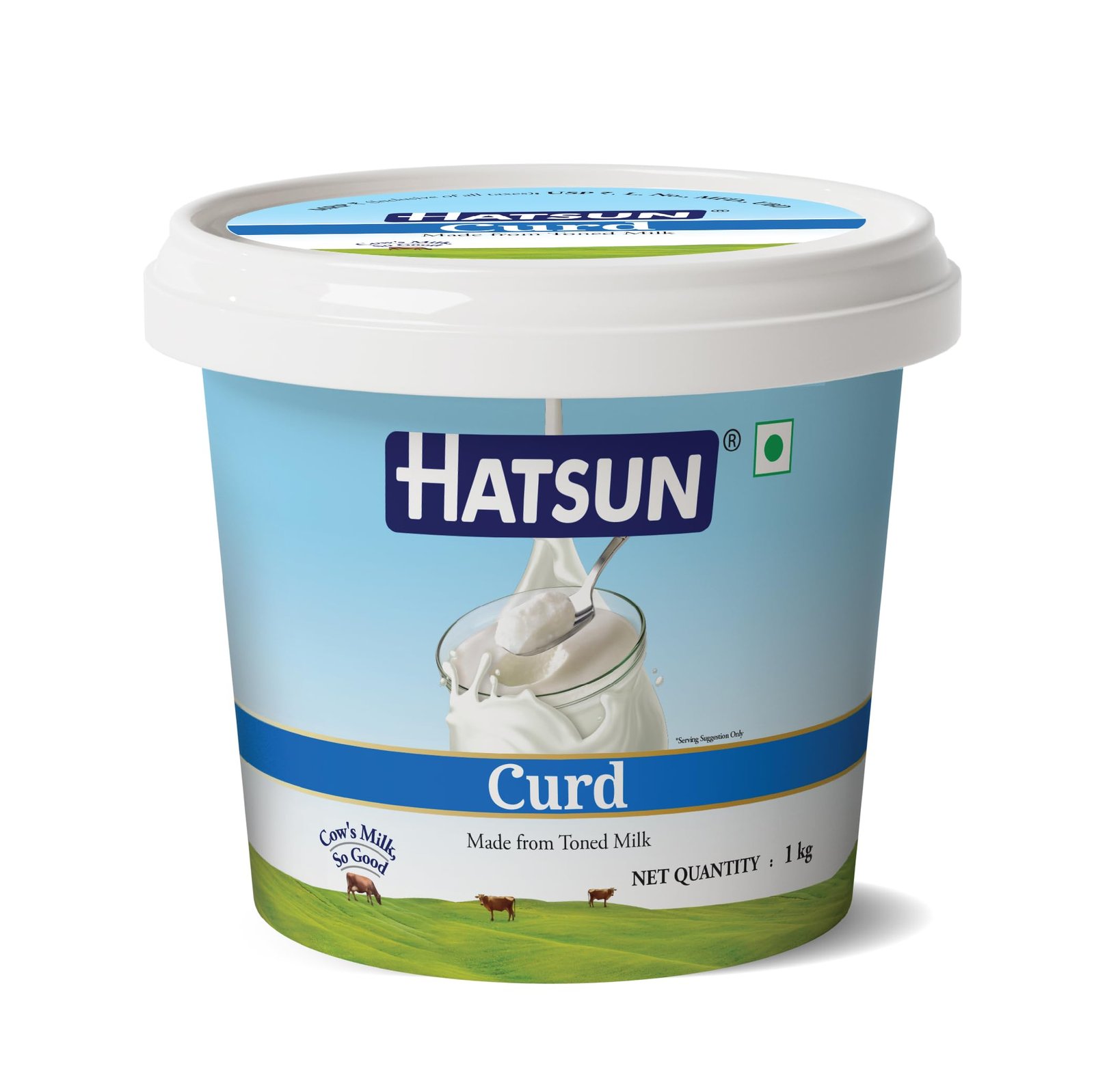 Hatsun curd tub 1 kg