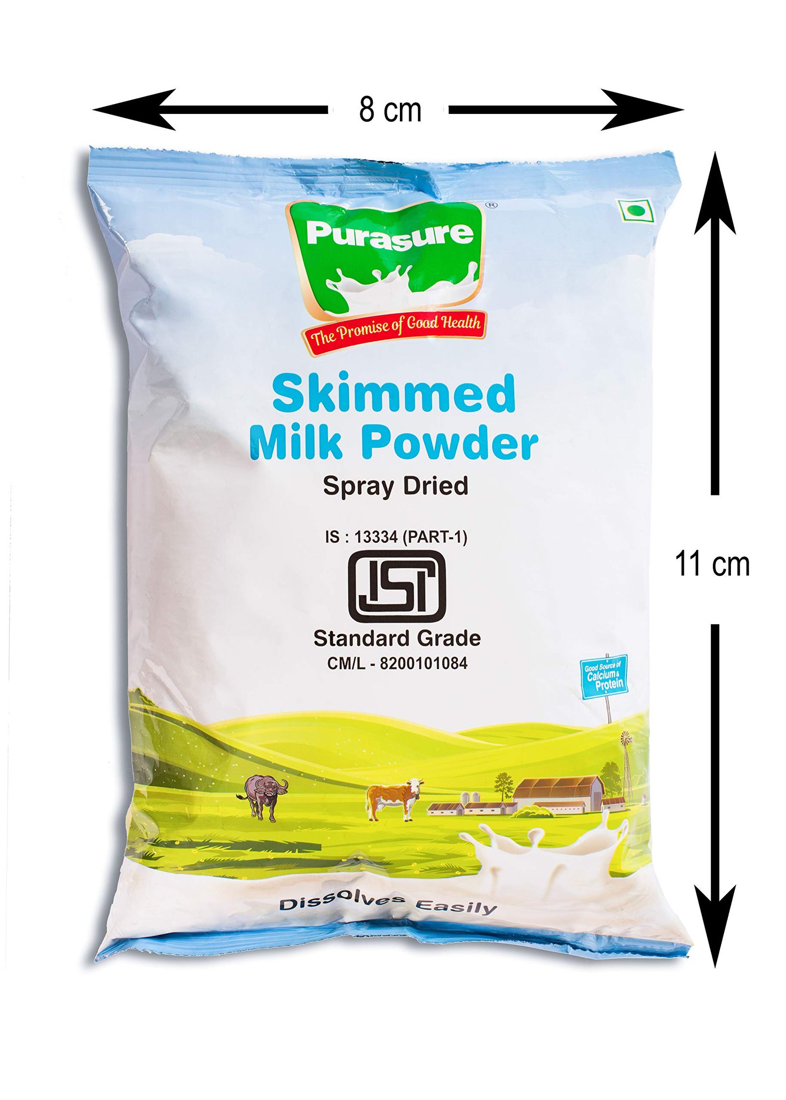 Purasure Skimmed Milk Powder, 1 KG - Image 3