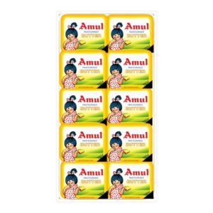 Amul School Pack Salted Butter Pasteurised, 100 Gm