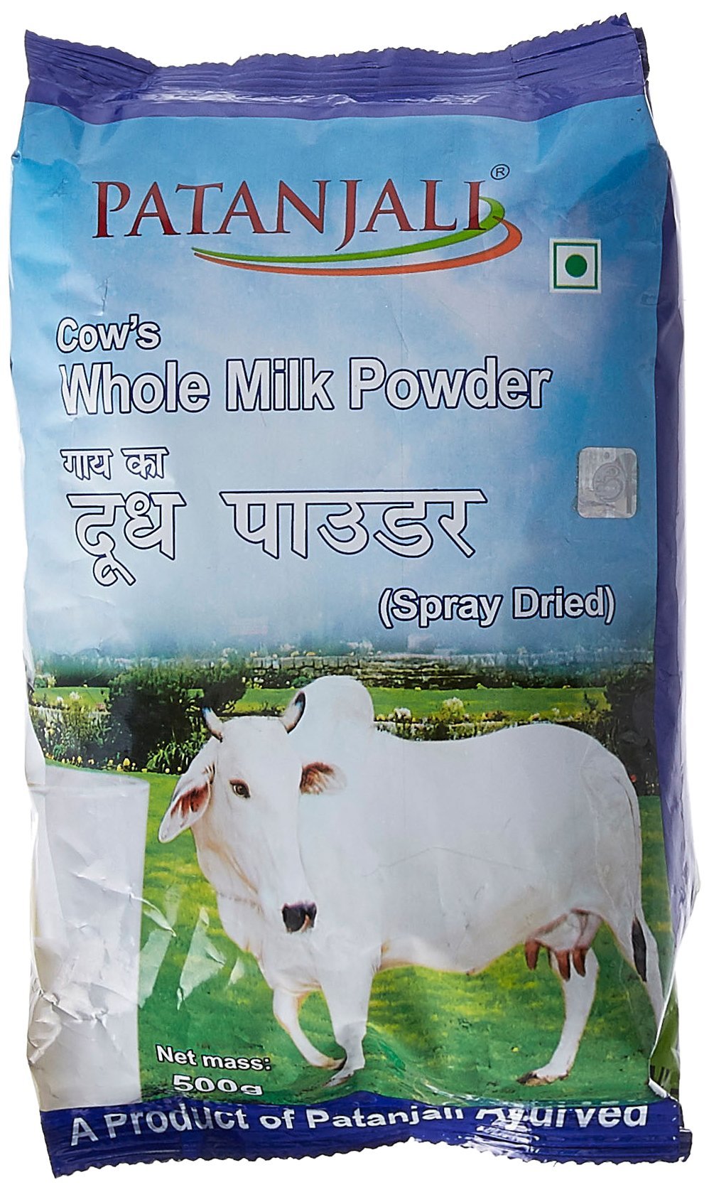 Patanjali Cow Whole Milk Powder, 500g