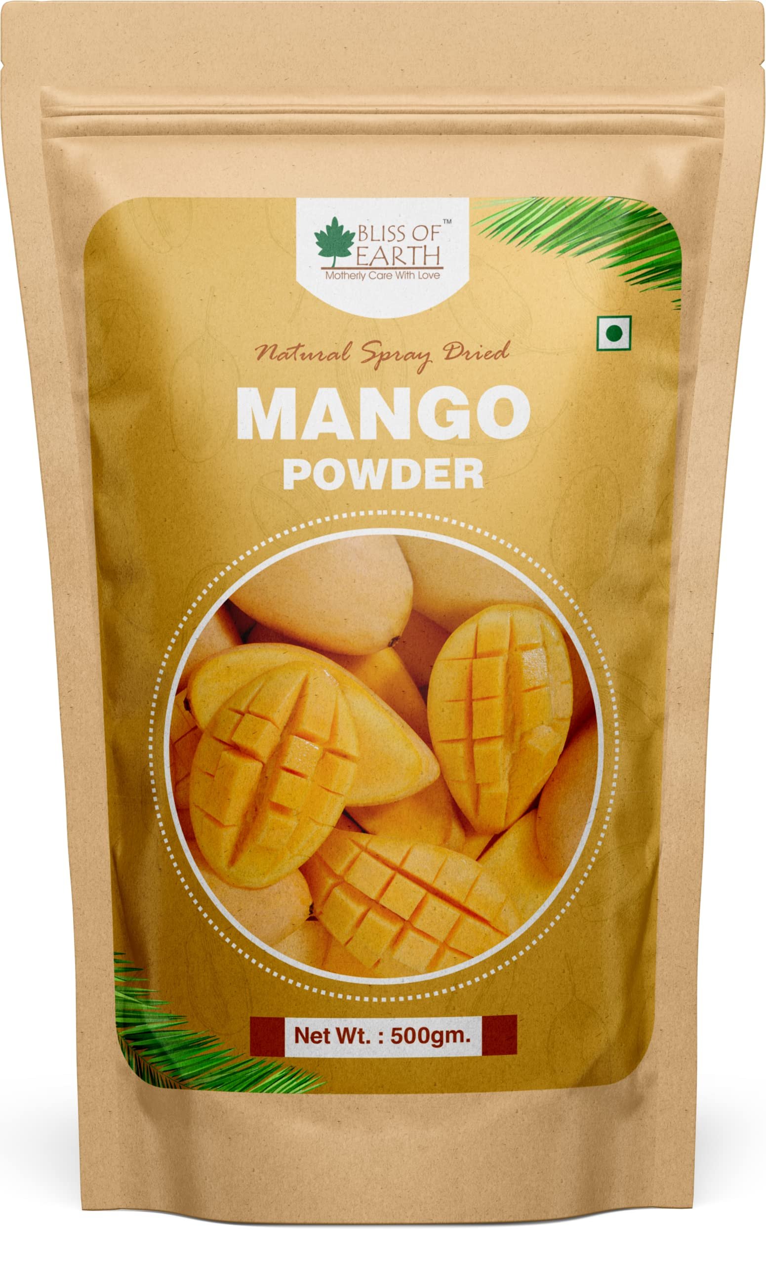 Bliss of Earth 500gm Mango Powder + 500gm Custard Apple Powder Natural Spray Dried Taste and Healthy Combo - Image 2