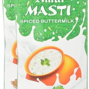 Amul Butter Milk - Spiced, 1Litre (Pack of 2) Promo Pack (Liquid Form)