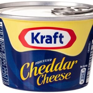 Kraft Processed Cheddar Cheese Tin,190g