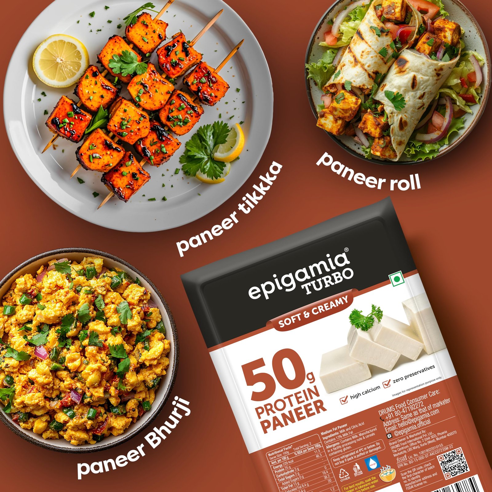 Epigamia High Protein Paneer - High Protein, 200 gms - Image 3